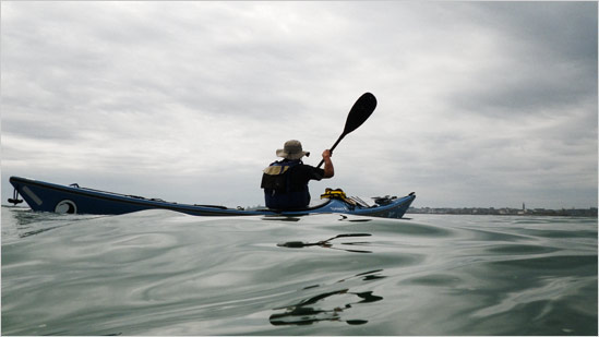 making for some very mellow paddling