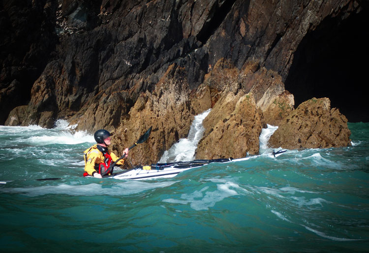 and again… it's a lovely bit of coastline, not quite as epic perhaps as the granite of west Cornwall but different in a good way.