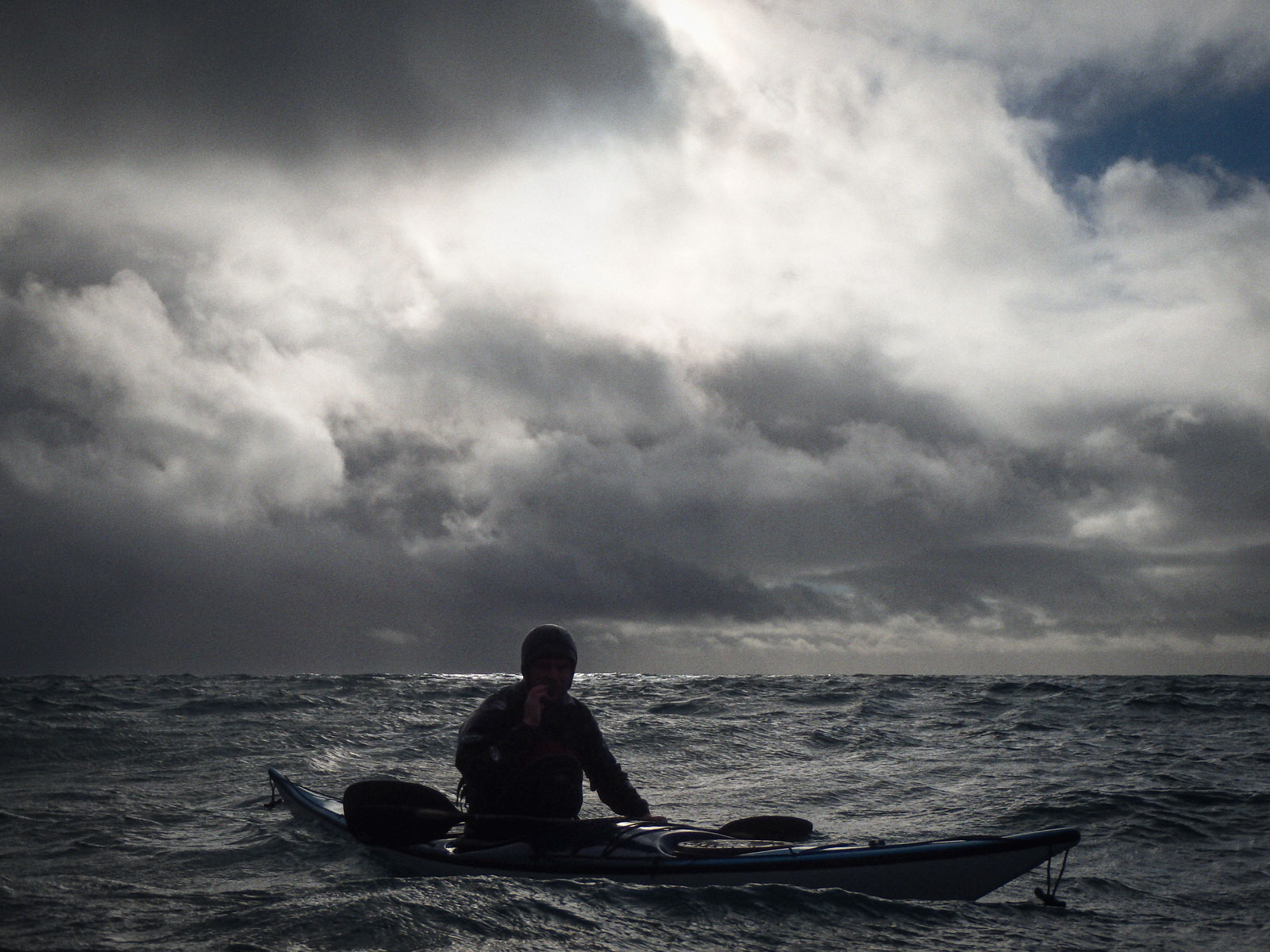 brief spells of drama in between squalls