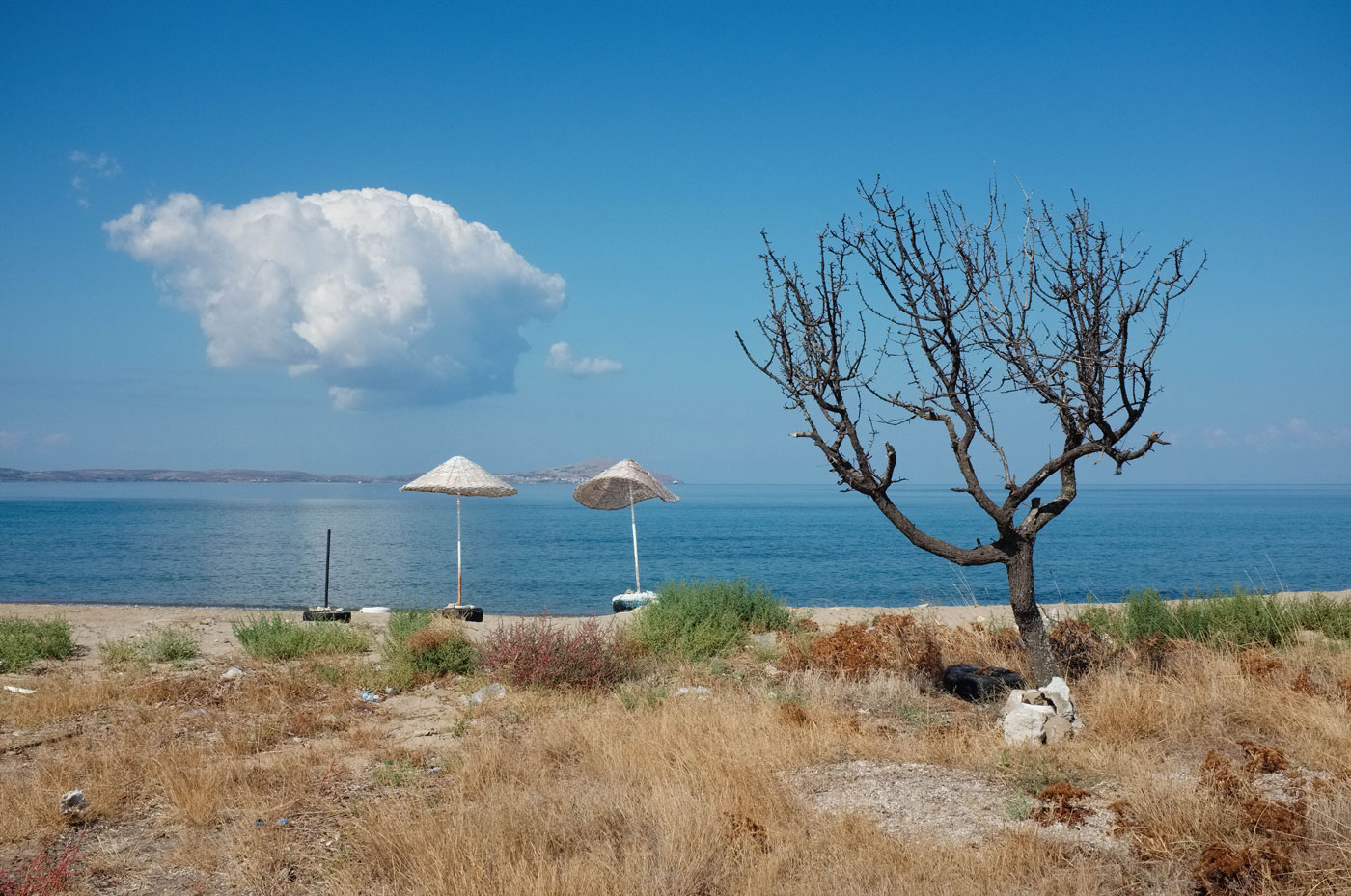 somewhere on the Aegean coast..