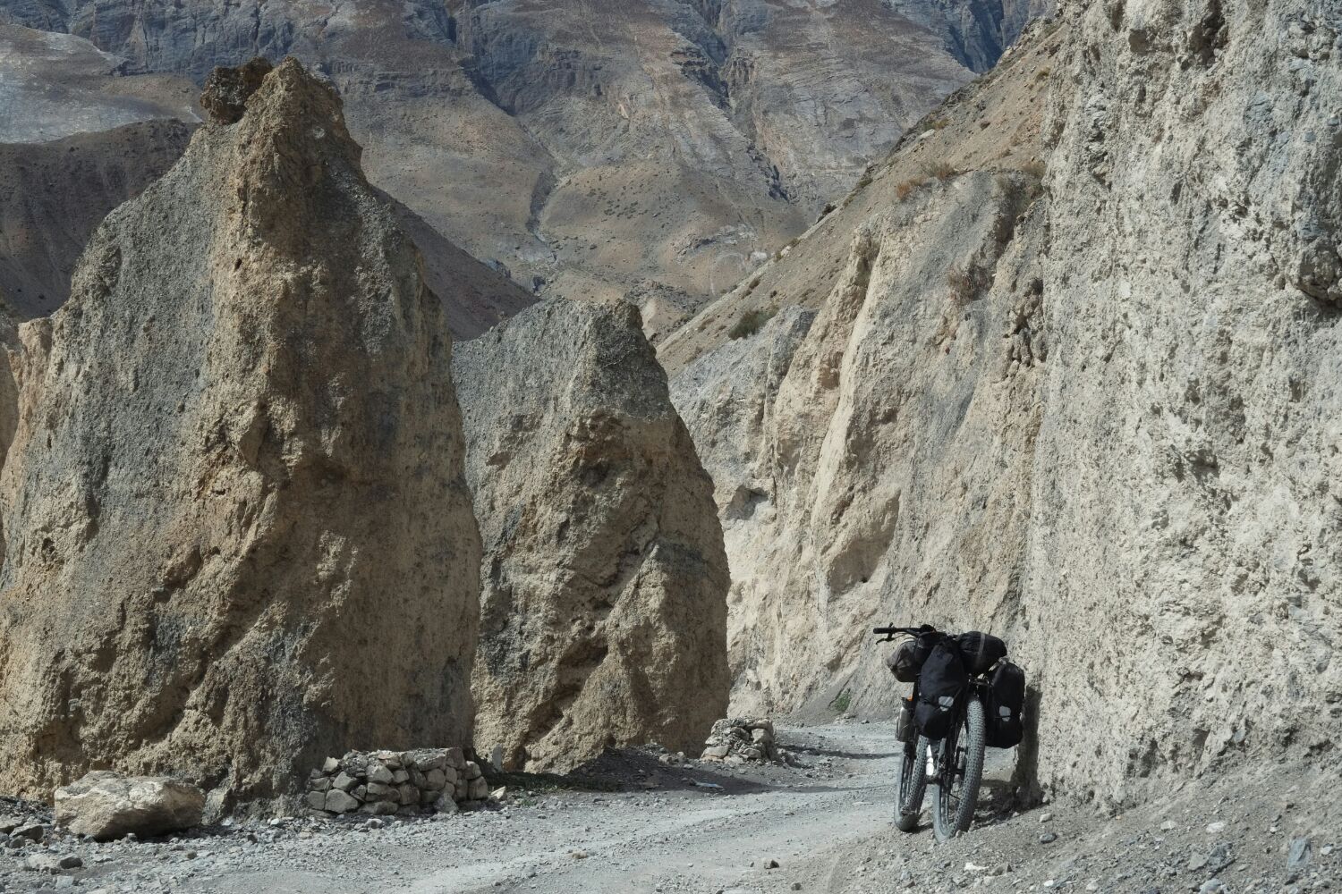 some wonderfully eroded landscapes.