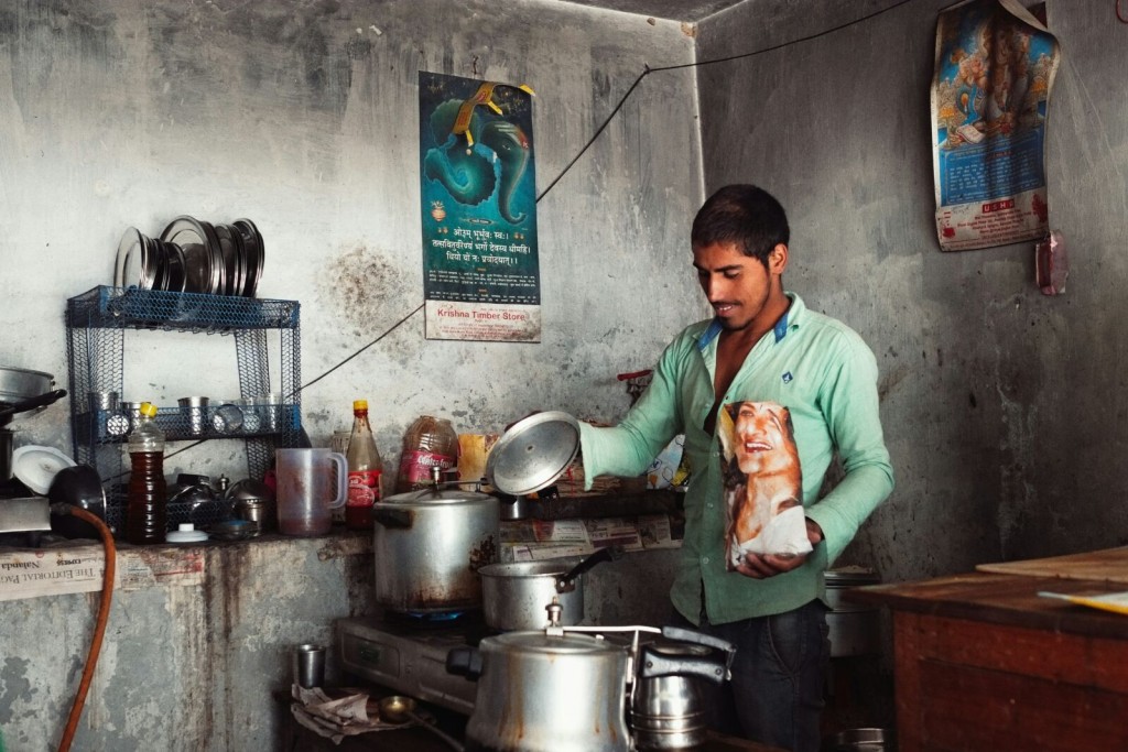 Tea shop in a neighbouring valley