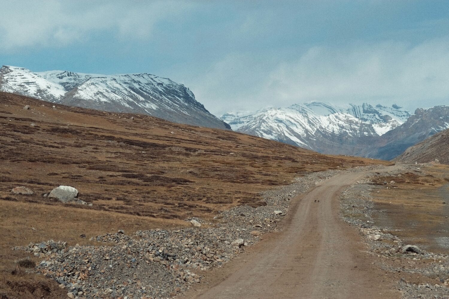 From Chichim then some fine riding on an entirely deserted track..