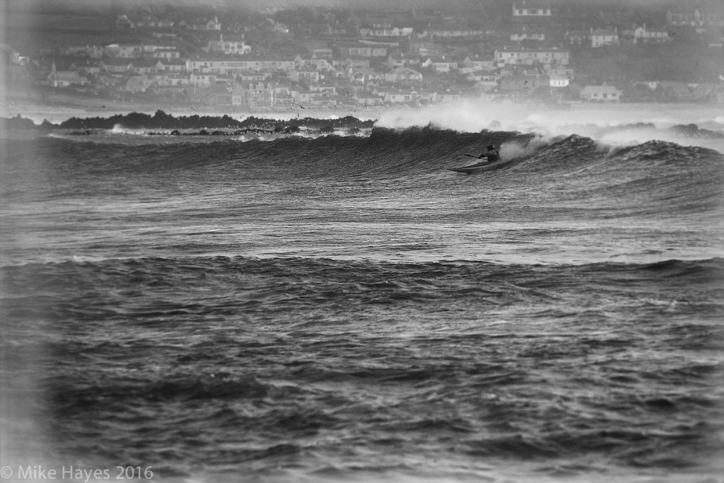 Marazion in the distance. Long boats like this work really well here. I keep thinking I should get one...