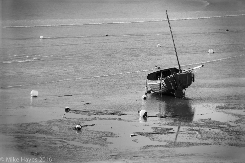 Low water in the harbour at Penzance