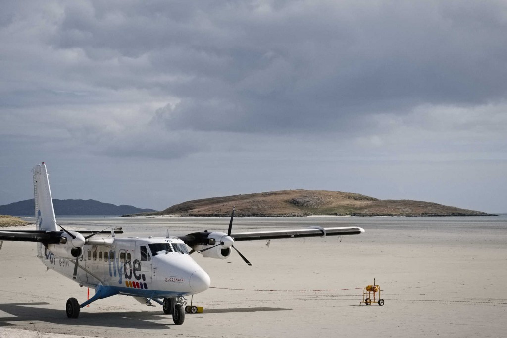 Barra is also the only place in the world where scheduled flights arive on the beach... flight schedules dictated by the tides of course.