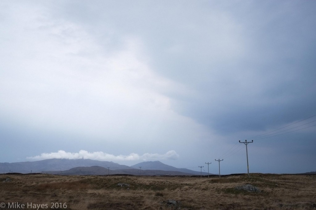 South Uist.. actually took this picture on my way back when it wasn't piddling down with rain. Still bloody windy however.