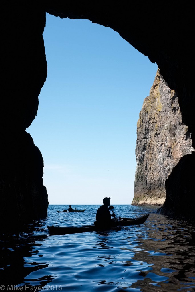 ..and always with those towering cliffs as a backdrop.