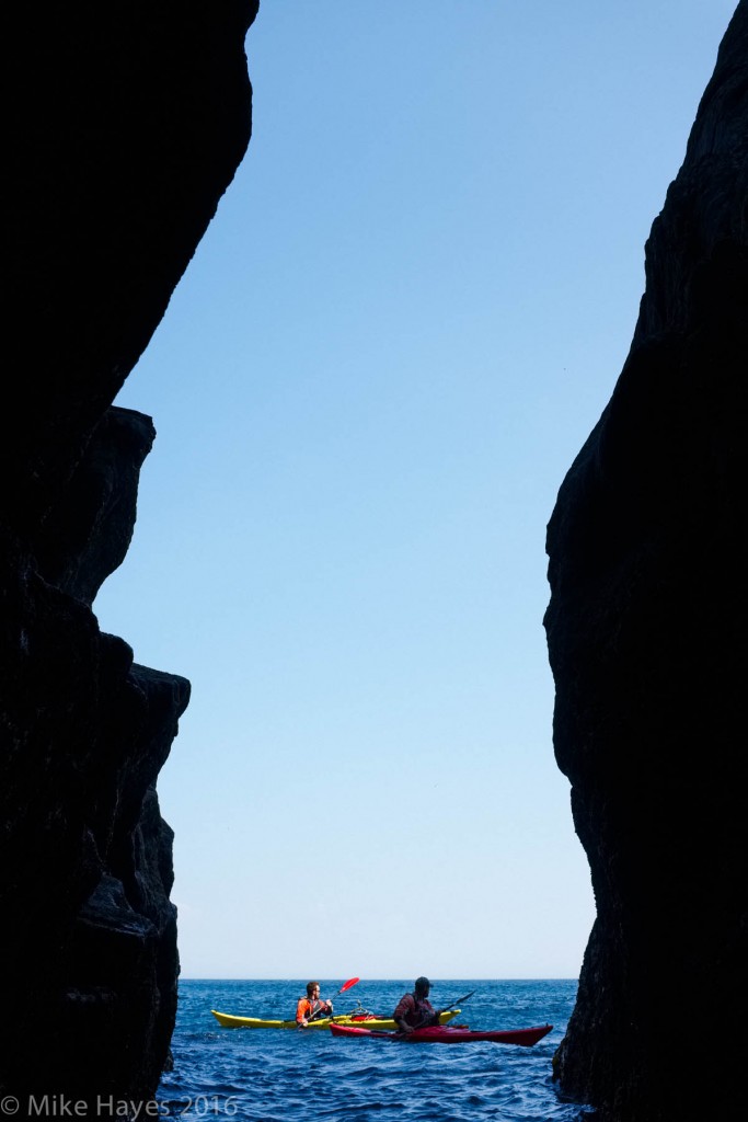 Berneray is equally well-endowed with towering cliffs and caverns.