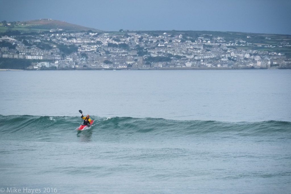 a very still morning looking across the bay to St Ives. Small surf but just big enough to be fun... and quiet now that the summer holidays are over.. hurrah!