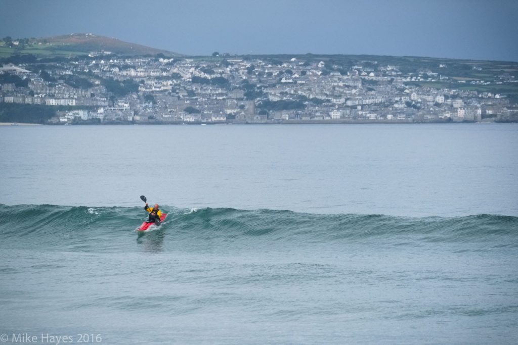 a very still morning looking across the bay to St Ives. Small surf but just big enough to be fun... and quiet now that the summer holidays are over.. hurrah! 