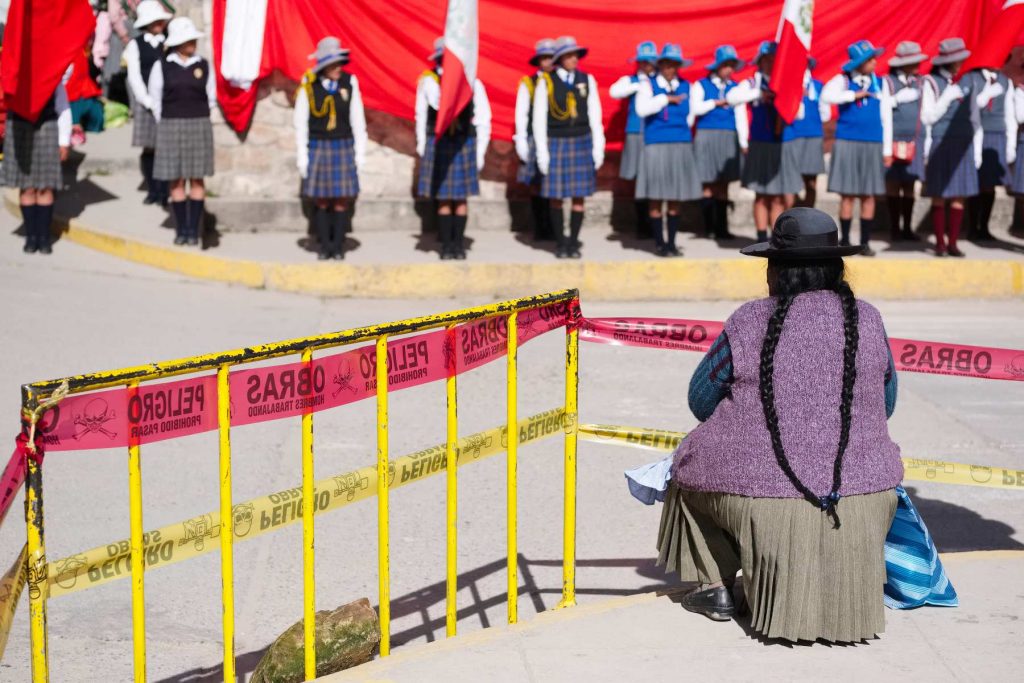 Dia de la Bandera, Espinar, Peru, 2017