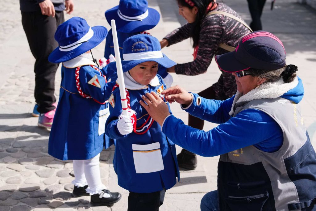 Dia de la Bandera, Espinar, Peru, 2017