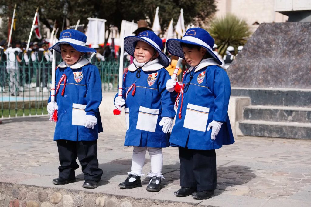 Dia de la Bandera, Espinar, Peru, 2017