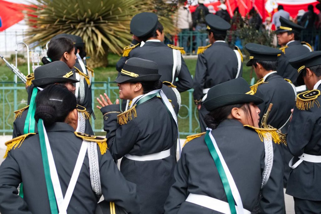 Dia de la Bandera, Espinar, Peru, 2017