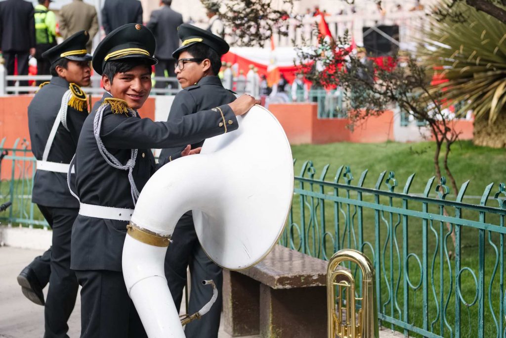 Dia de la Bandera, Espinar, Peru, 2017