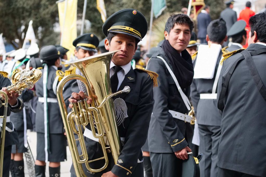 Dia de la Bandera, Espinar, Peru, 2017