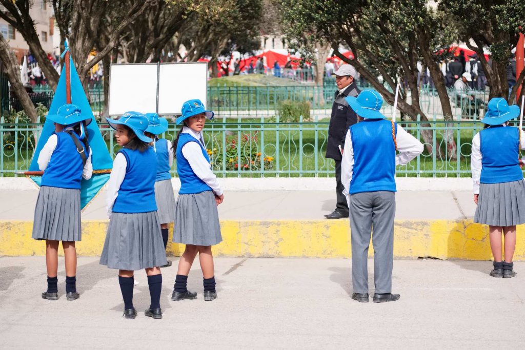 Dia de la Bandera, Espinar, Peru, 2017