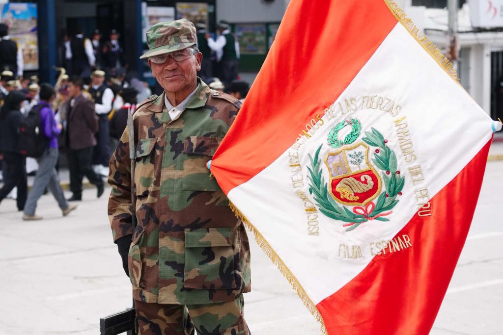 Dia de la Bandera, Espinar, Peru, 2017