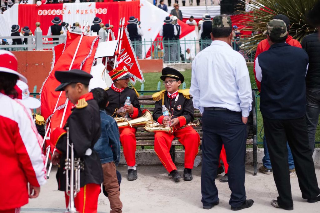 Dia de la Bandera, Espinar, Peru, 2017