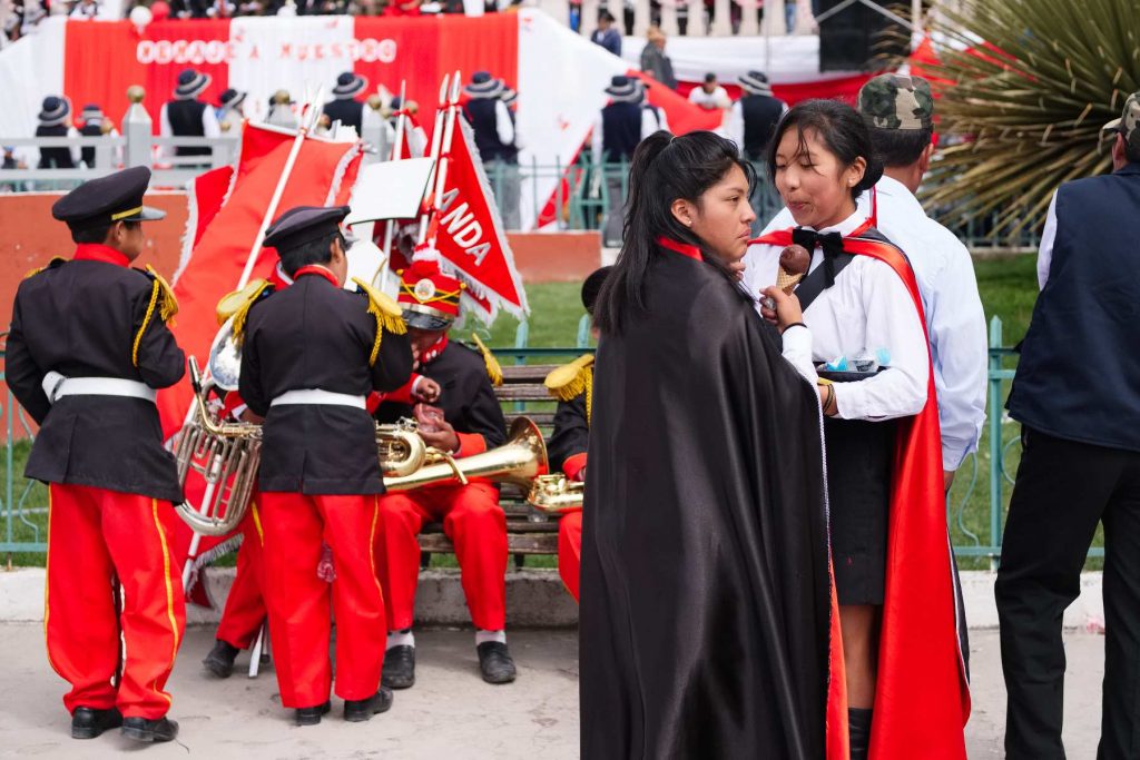 Dia de la Bandera, Espinar, Peru, 2017