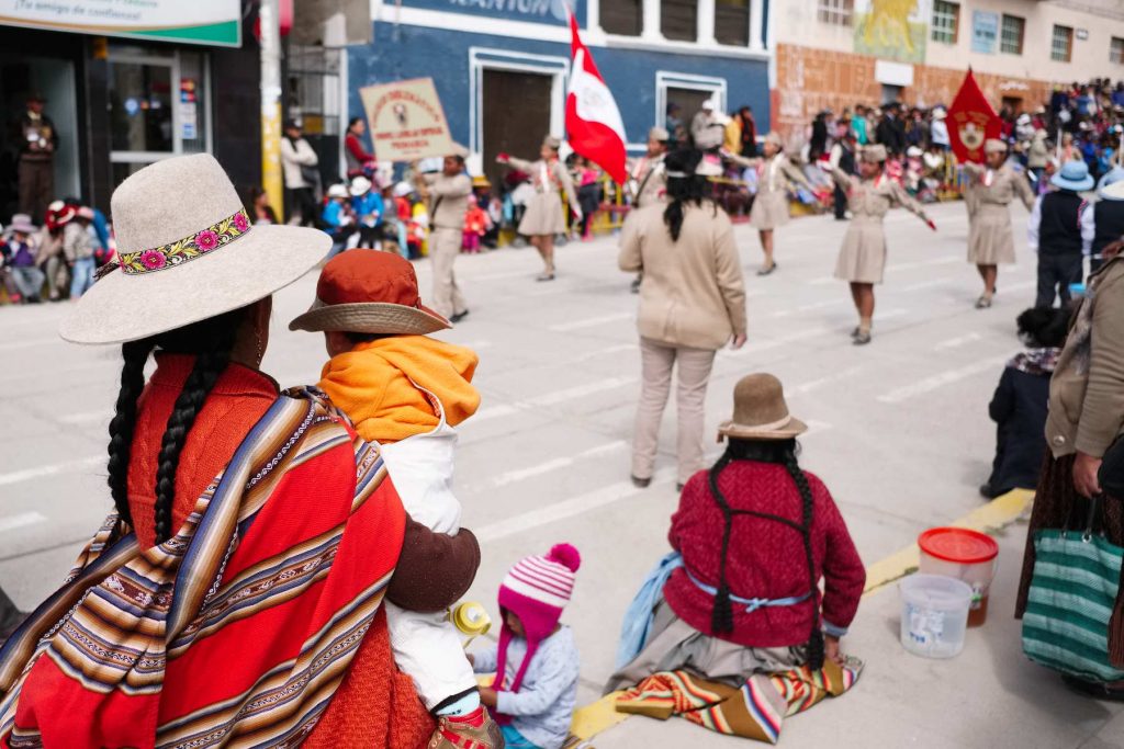 Dia de la Bandera, Espinar, Peru, 2017