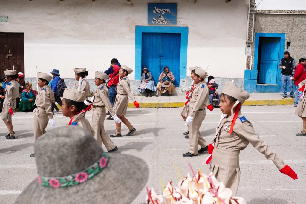 Dia de la Bandera, Espinar, Peru, 2017