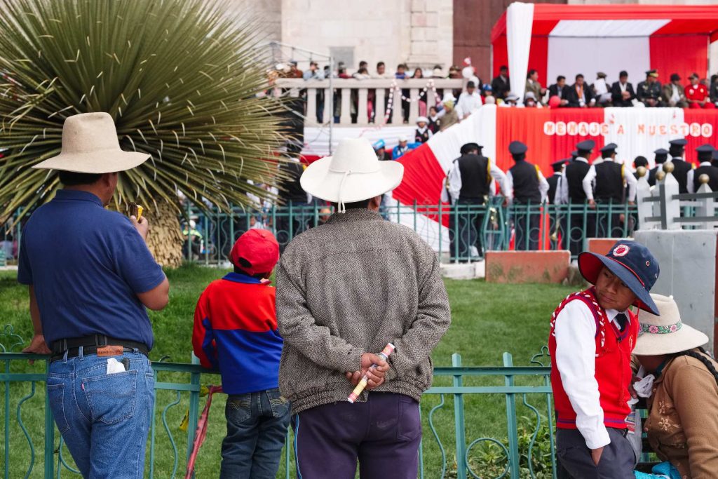 Dia de la Bandera, Espinar, Peru, 2017