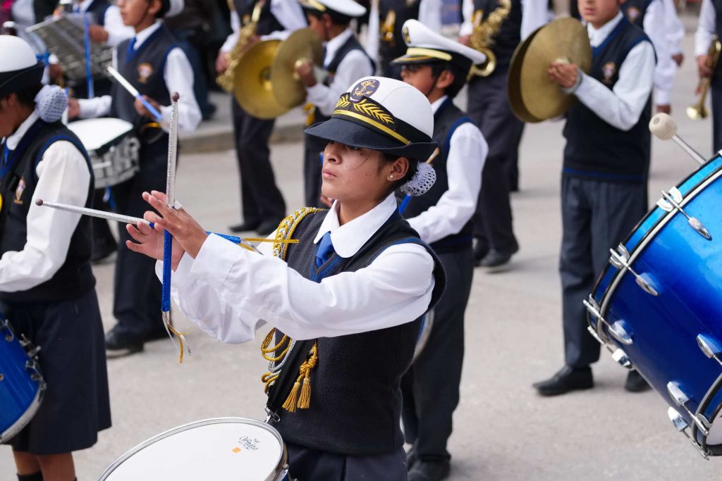 Dia de la Bandera, Espinar, Peru, 2017