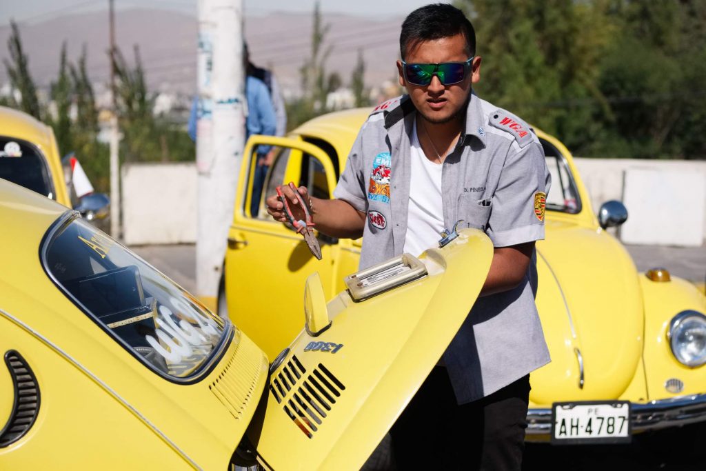 Volkswagen Beetles in Arequipa