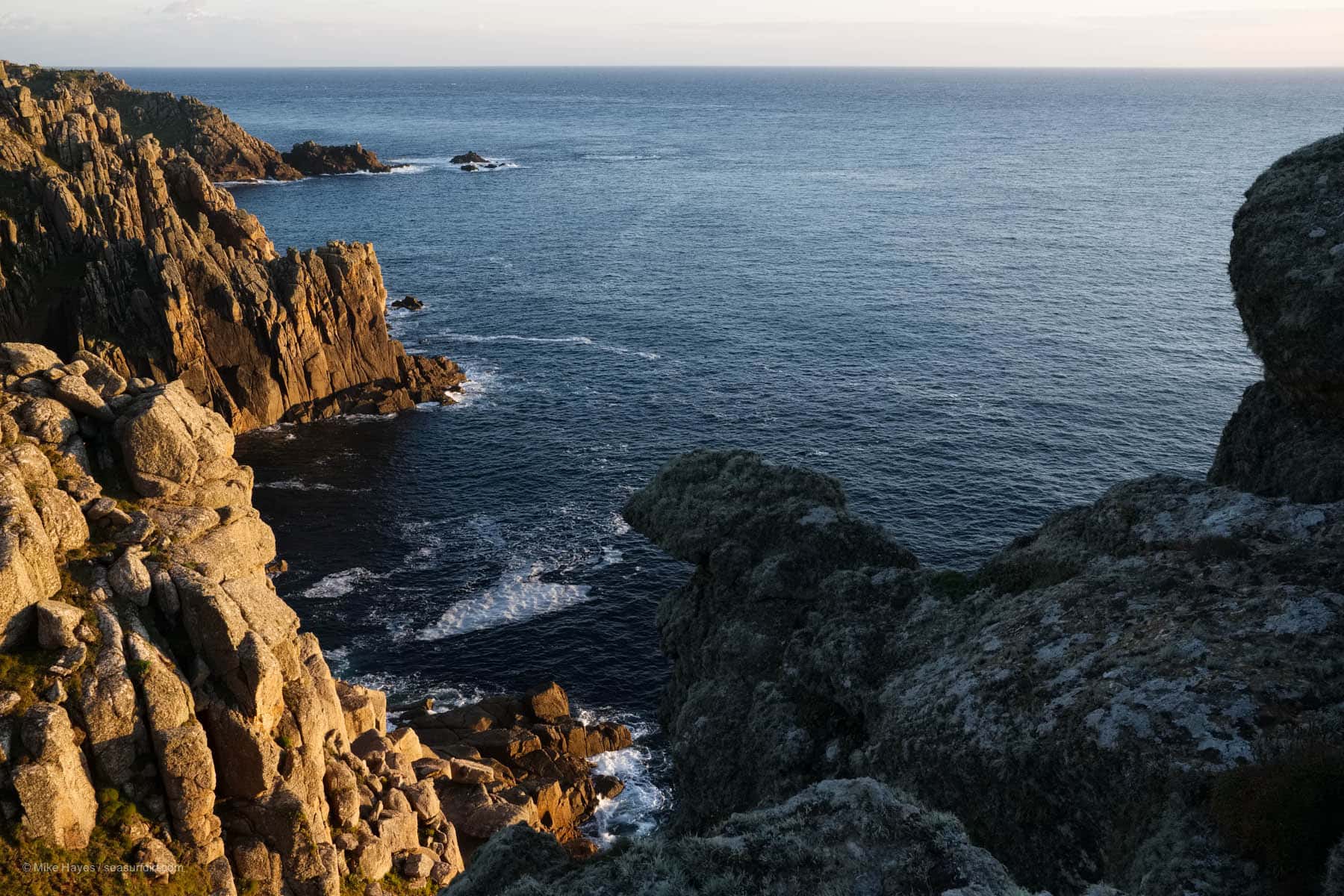 granite cliffs near Lands End