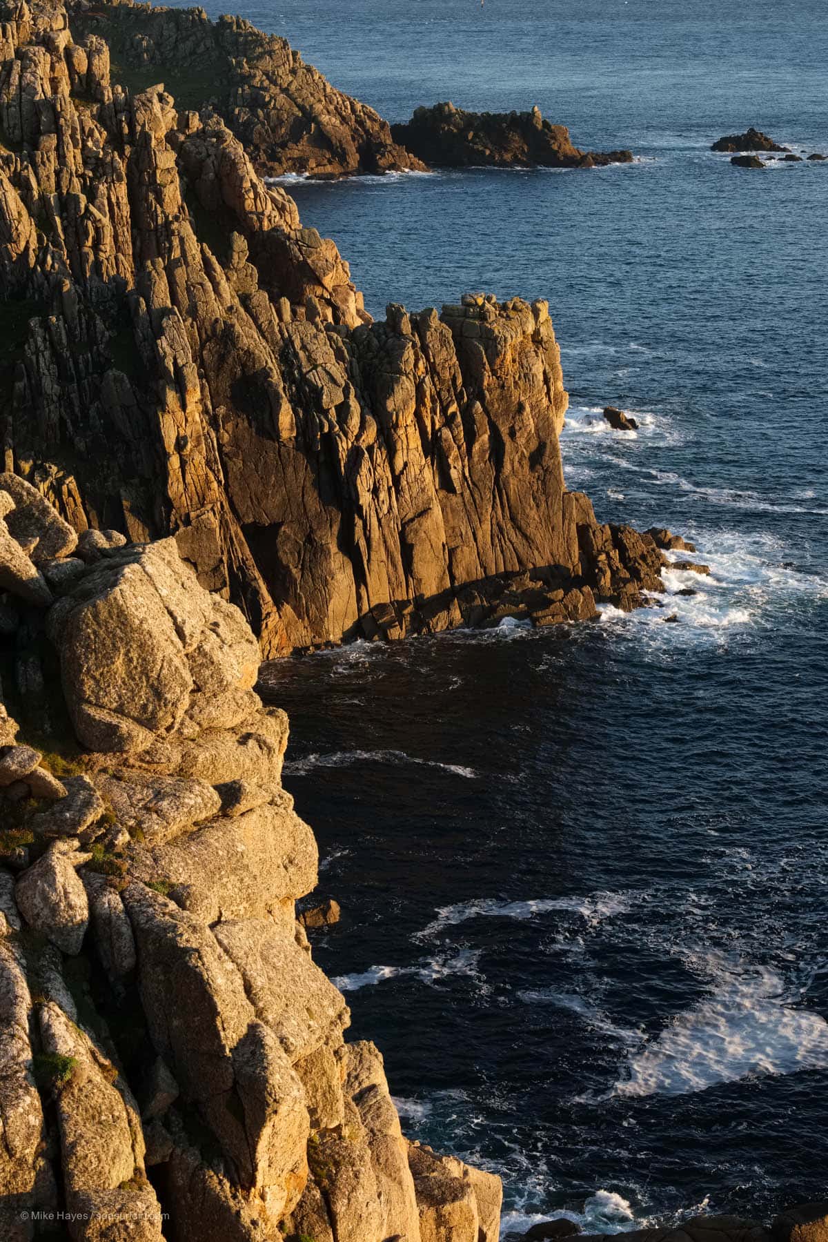 granite cliffs near Lands End