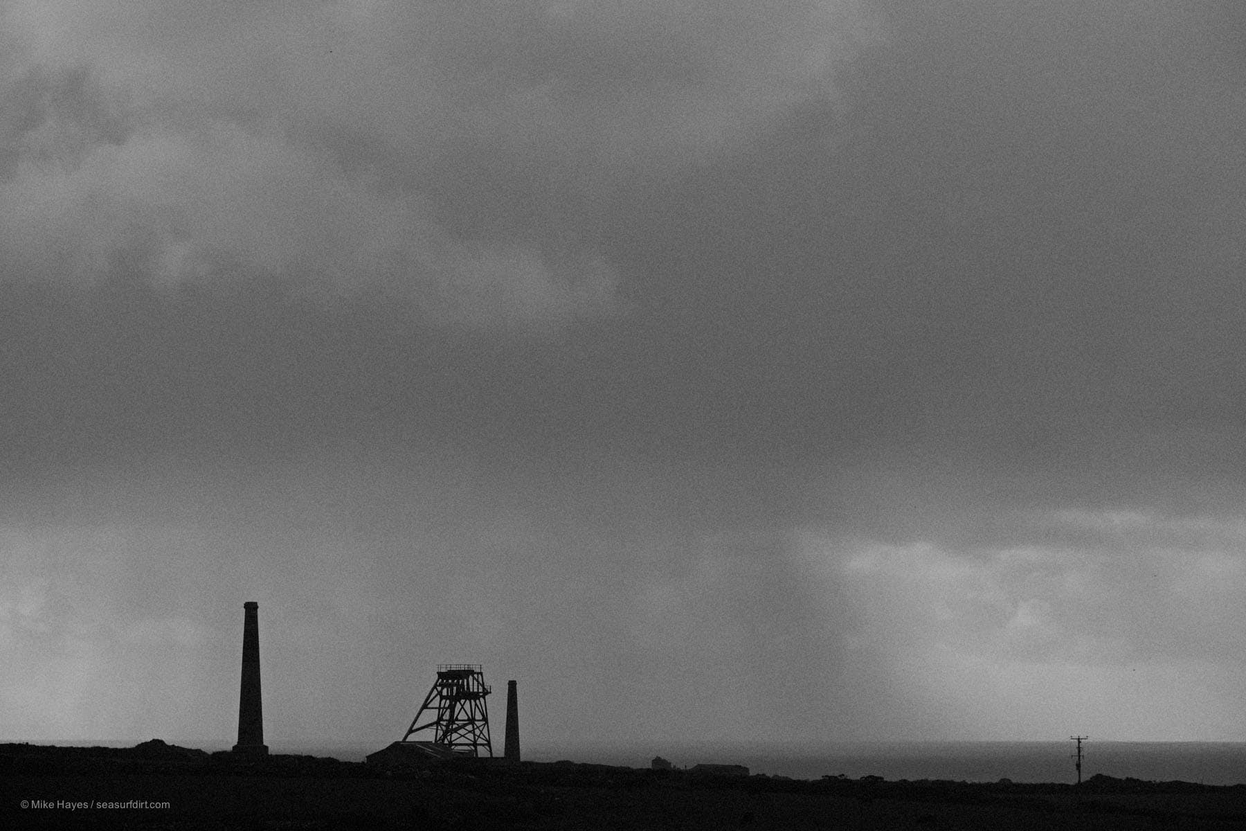 Mine workings in Penwith