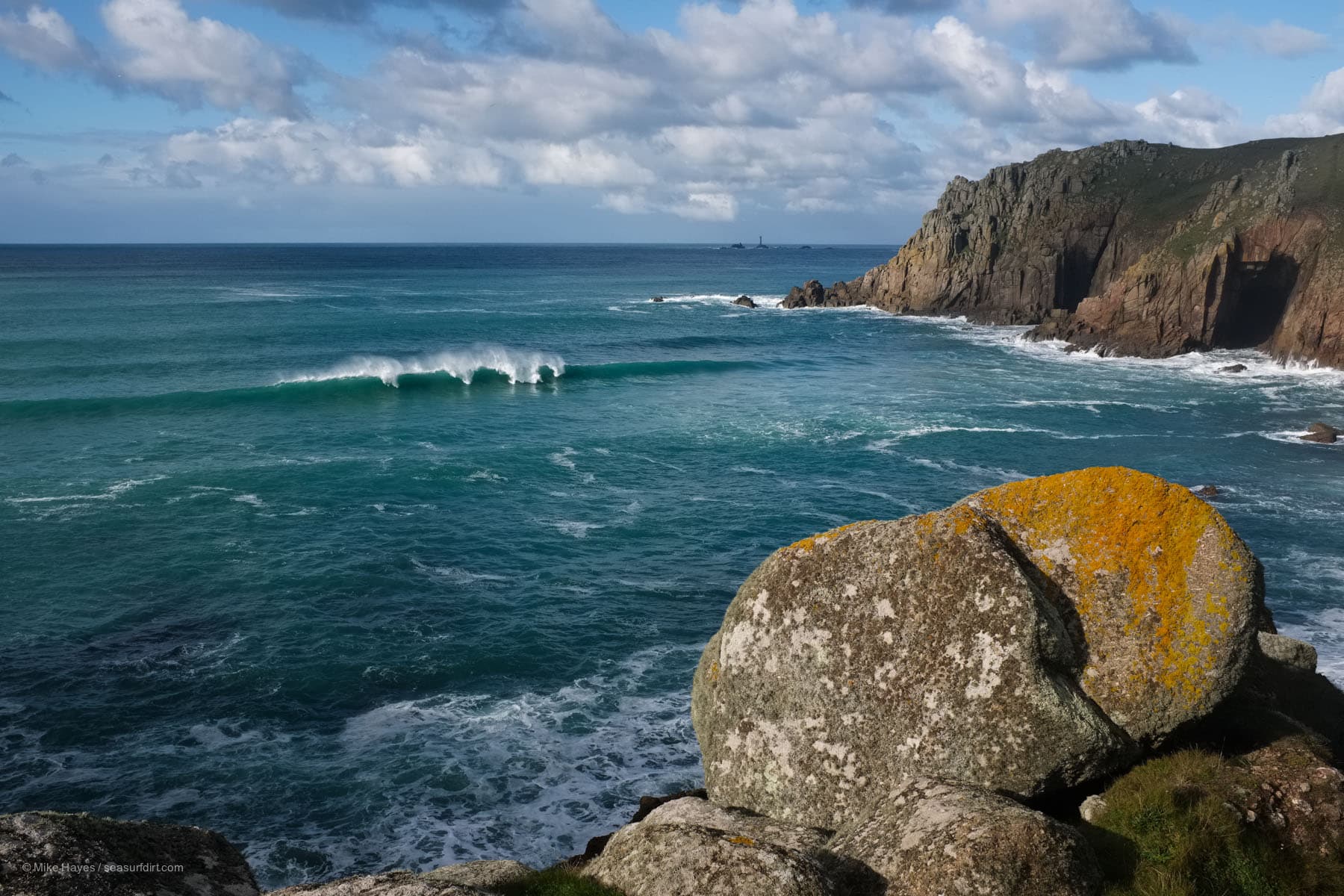 Granite cliffs of west Cornwall
